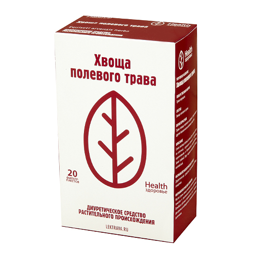 Хвоща полевого трава фильтр-пакет 1.5г №20 Здоровье фирма
