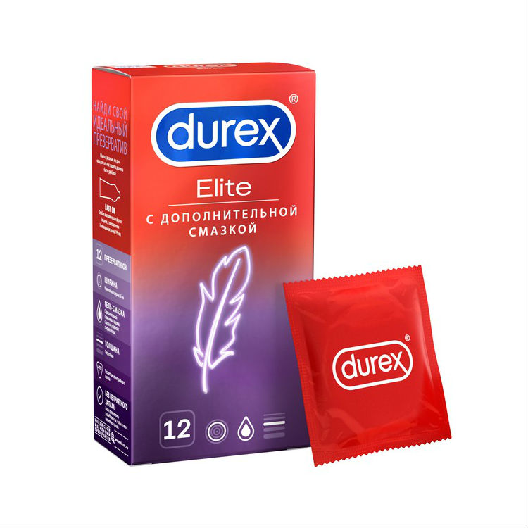 Дюрекс (Durex) Elite презервативы №12 сверхтонкие