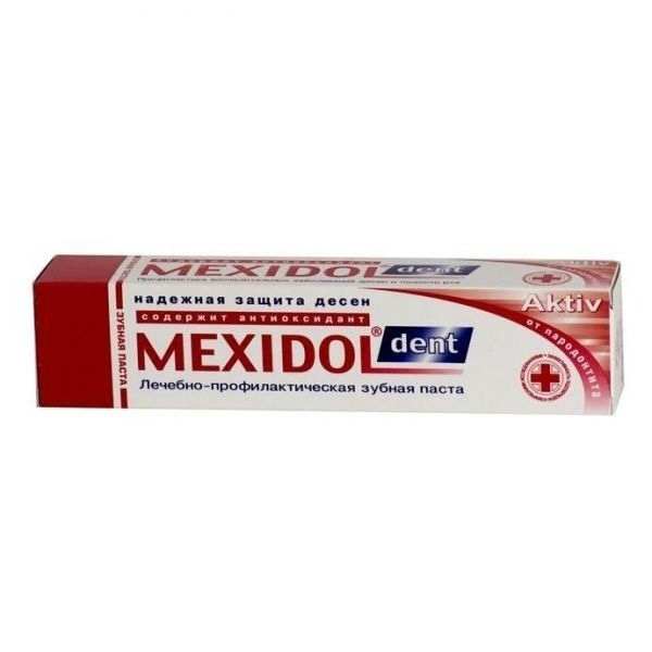 Мексидол Дент (Mexidol Dent) Aktiv з/паста 100г профилакт