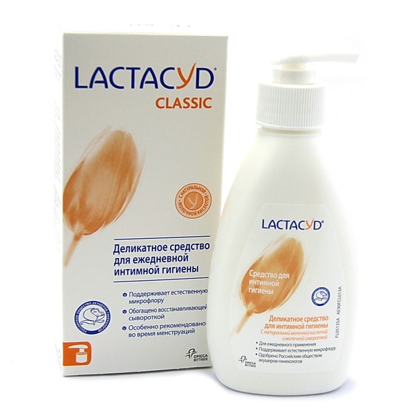 Лактацид (Lactacyd) Classic ср-во д/интим гигиены 200мл