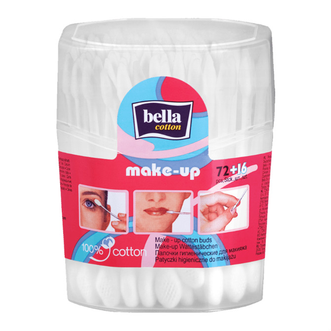 Белла (Bella) Cotton Make-Up  ватн палочки д/макияжа №72+16