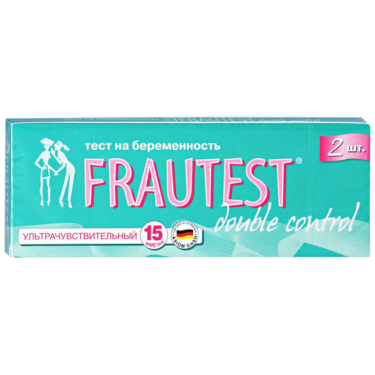 Фраутест (Frautest) Double Control Тест на беременность тест-полоска №2