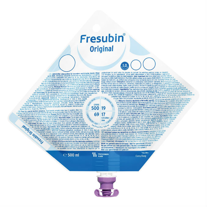 Фрезубин Оригинал смесь д/энтеральн питан 1000мл с пищев волокнами Fresenius Kabi Deutschland GmbH
