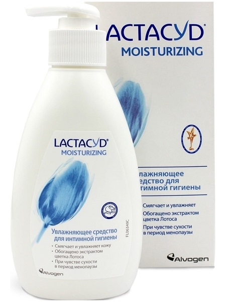 Лактацид (Lactacyd) Moisturing ср-во д/интим гигиены 200мл увлажняющее