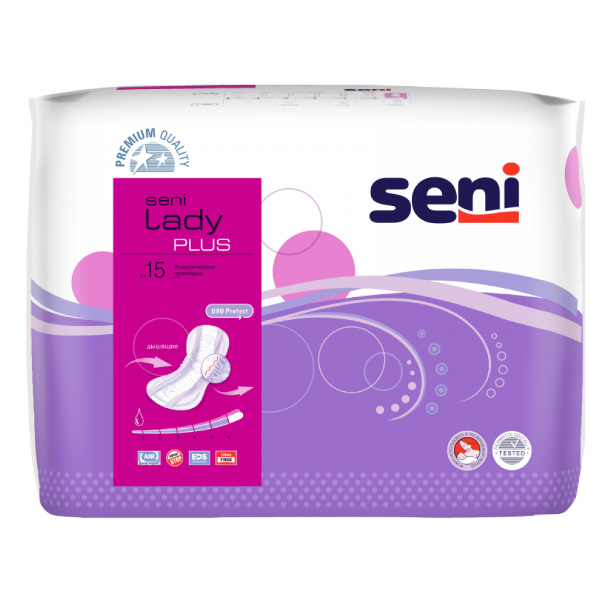 Сени Леди (Seni Lady) Plus прокладки уролог №15