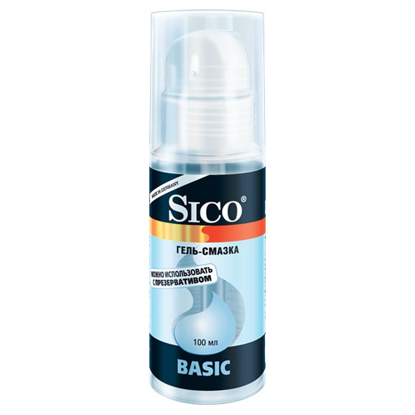 Cико (Sico) Basic гель-смазка 100мл увлажняющий c дозатором