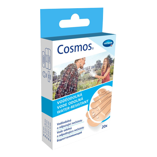 Космос (Cosmos) Water-Resistant водостойкий пластырь №20 5-ти размеров