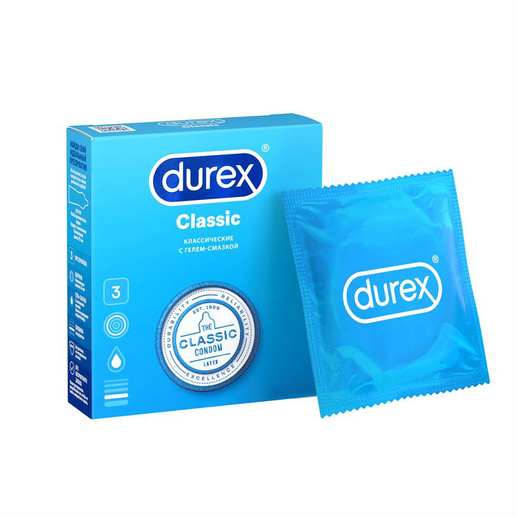 Дюрекс (Durex) Classic презервативы №3 классические