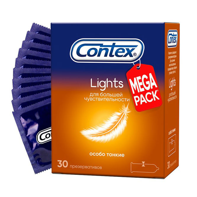 Контекс (Contex) Lights презервативы №30 особо тонкие