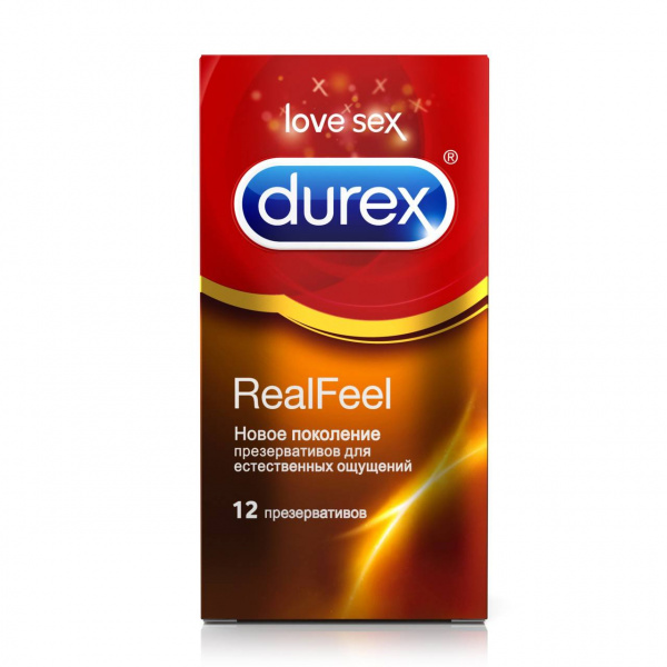 Дюрекс (Durex) RealFeel презервативы №12