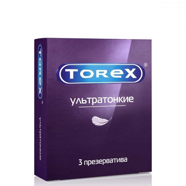 Торекс (Torex) презервативы №3 ультратонкие