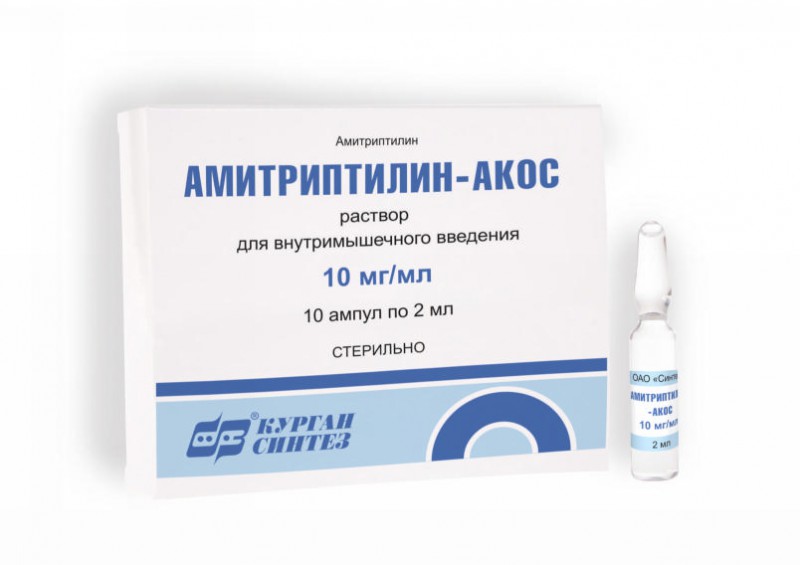 Амитриптилин-Акос ампулы 10мг/мл 2мл №10