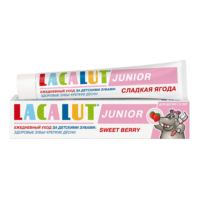 Лакалют (Lacalut) Junior з/паста 75мл сладкая ягода