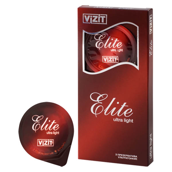 Визит (VIZIT) Elite Utra light презервативы №2 ультратонкие