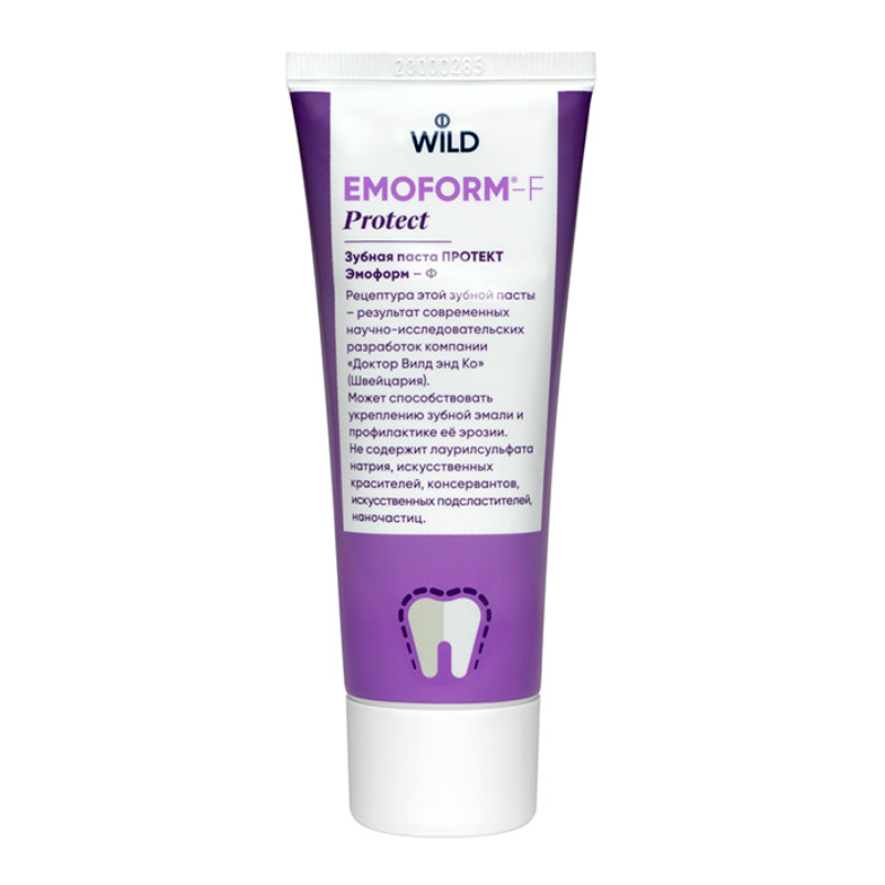 Доктор Вилд (Dr.Wild) зубная паста Эмоформ-Ф Протект 75мл