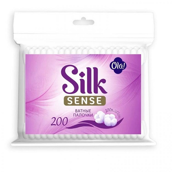 Ола (Ola!) Silk Sense Ватные палочки №200 пакет