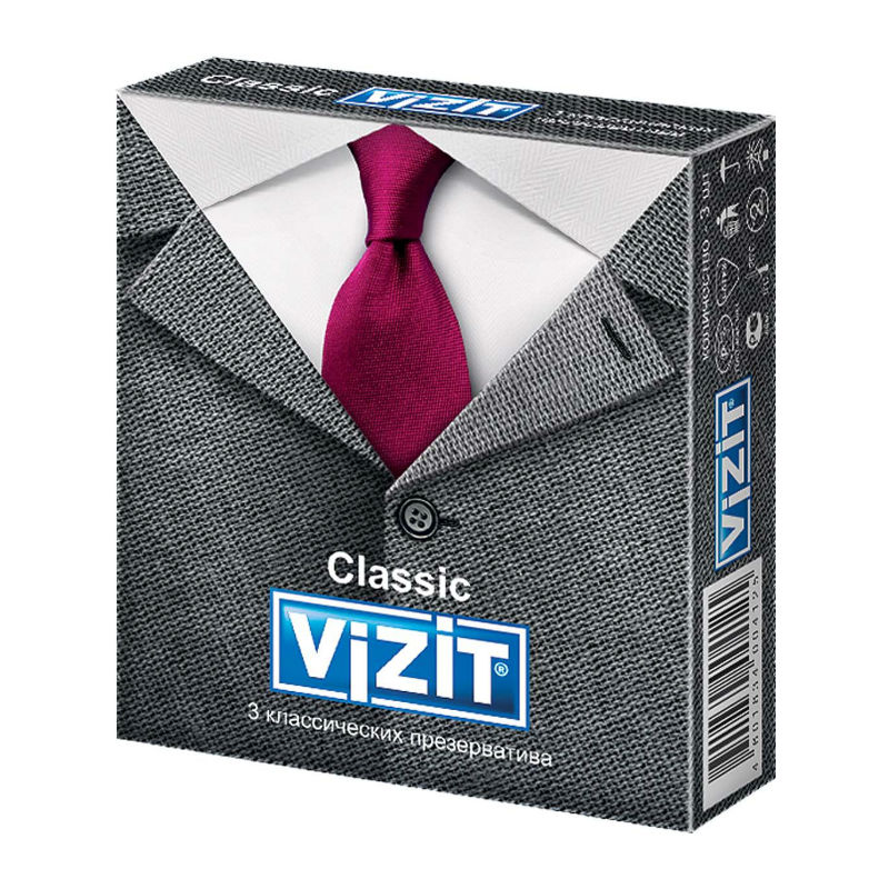Визит (VIZIT) Classic презервативы №3 классические