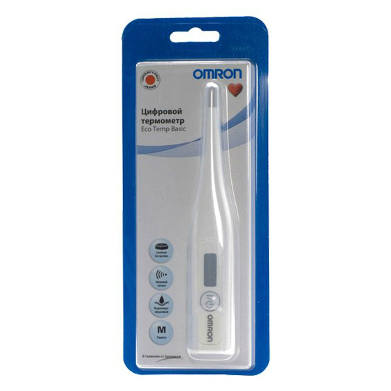 Термометр электронный Omron Eco Temp Basic (MC-246-RU)