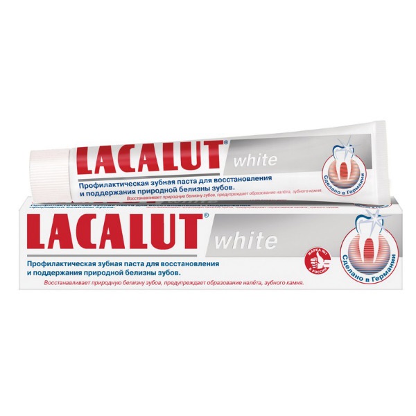 Лакалют (Lacalut) White з/паста 75мл