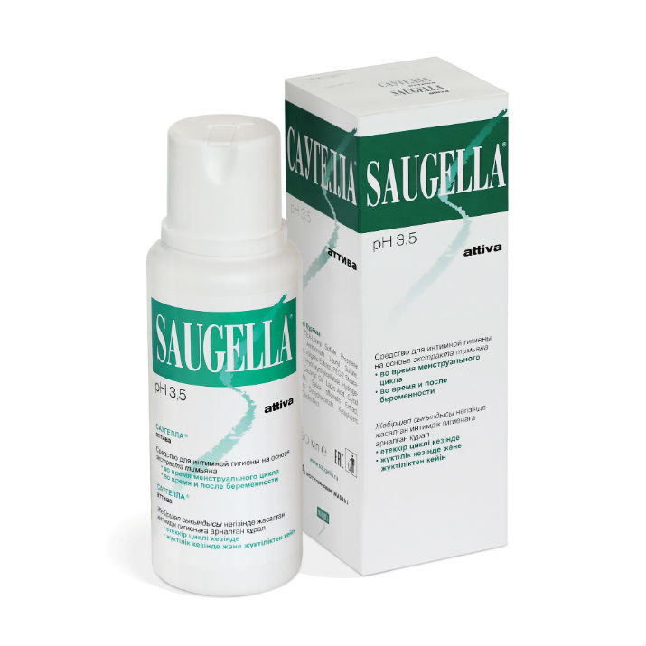 Саугелла Аттива средство для интимной гигиены 250мл