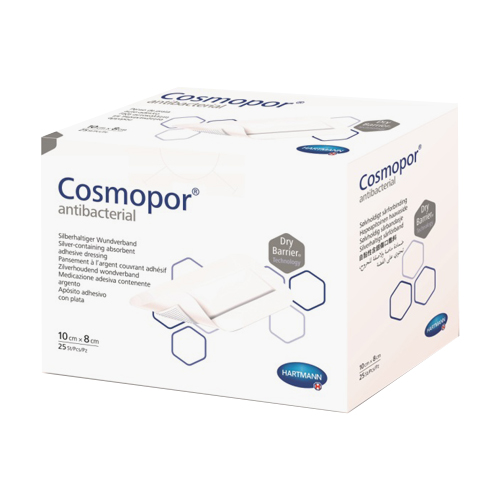 Повязка Космопор Антибактериал/Cosmopor Antibacterial 10 х 8 см 25 шт. Хартманн