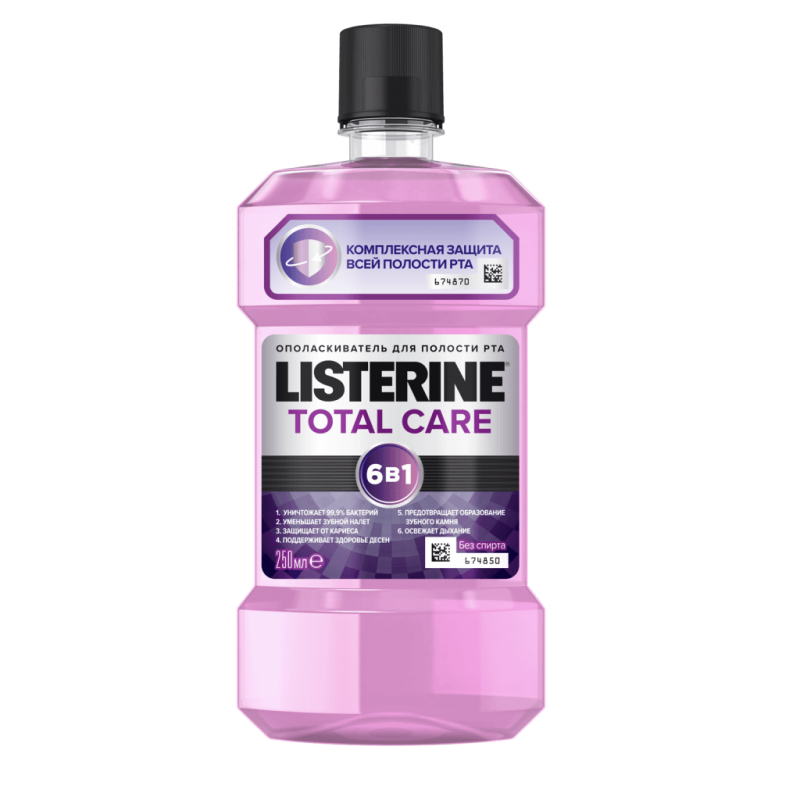 Листерин (Listerine) Total Care Ополаскиватель д/полости рта 250мл