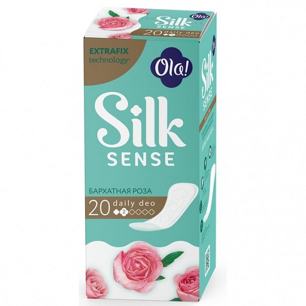 Ола (Ola!) Silk Sense Daily Deo прокладки ежедн №20 бархатная роза