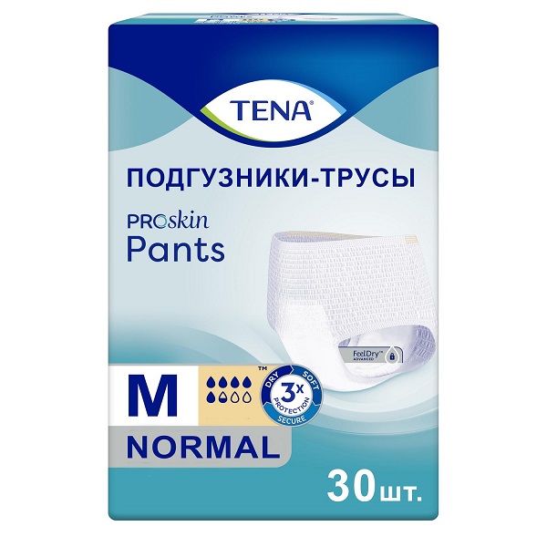 Тена (Tena) Pants Normal Трусы-подгузники р.M (80-110 см) №30