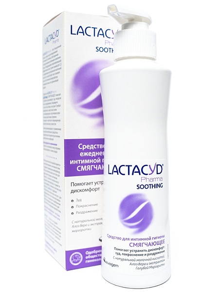 Лактацид (Lactacyd) Pharma Soothing ср-во д/интим гигиены 250мл смягчающее