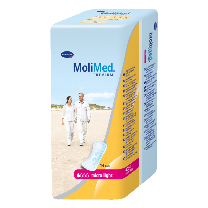 МолиМед (MoliMed) Premium Micro Light прокладки уролог №14