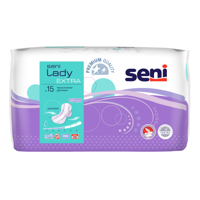 Сени Леди (Seni Lady) Extra прокладки урологические №15