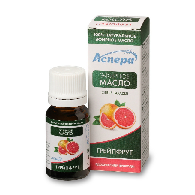 Аспера масло эфирное 10мл грейпфрут