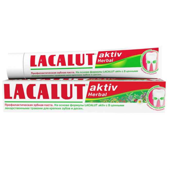 Лакалют (Lacalut) Activ Herbal з/паста 50мл