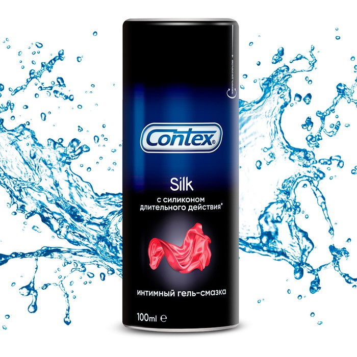 Контекс (Contex) Silk гель-смазка 100мл