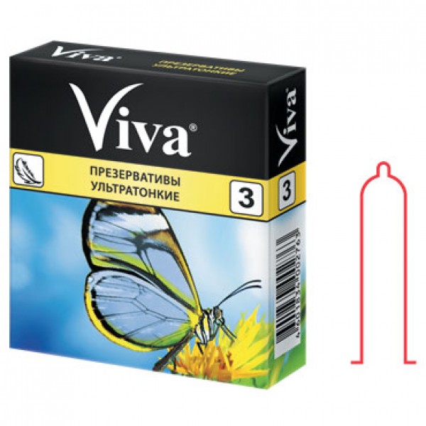 Вива (ViVa) презервативы №3 ультратонкие