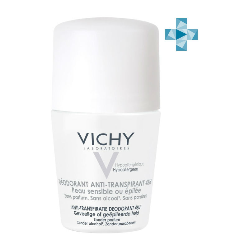 Виши (Vichy) Дезодорант шариковый 48ч для чувствительной кожи 50мл