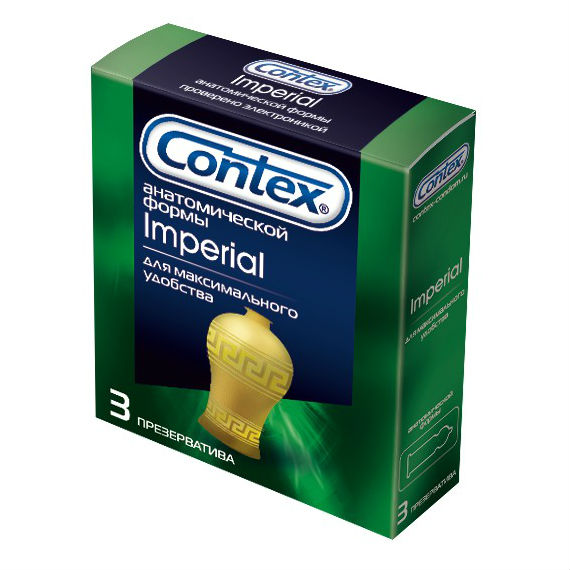 Контекс (Contex)  Imperial презервативы №3 анатомическая форма