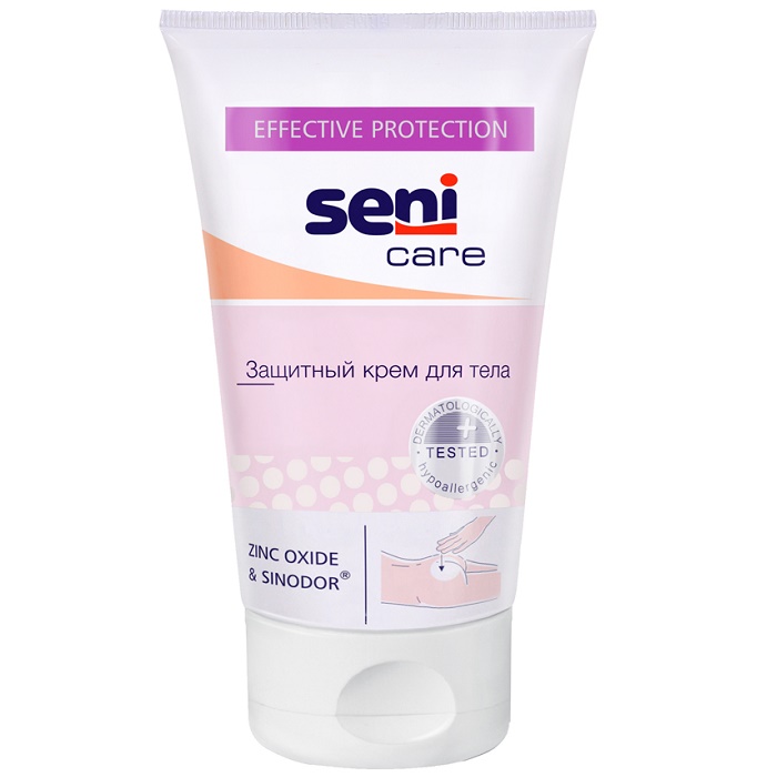 Сени (Seni) Care Защитный крем д/тела 100мл оксид цинка