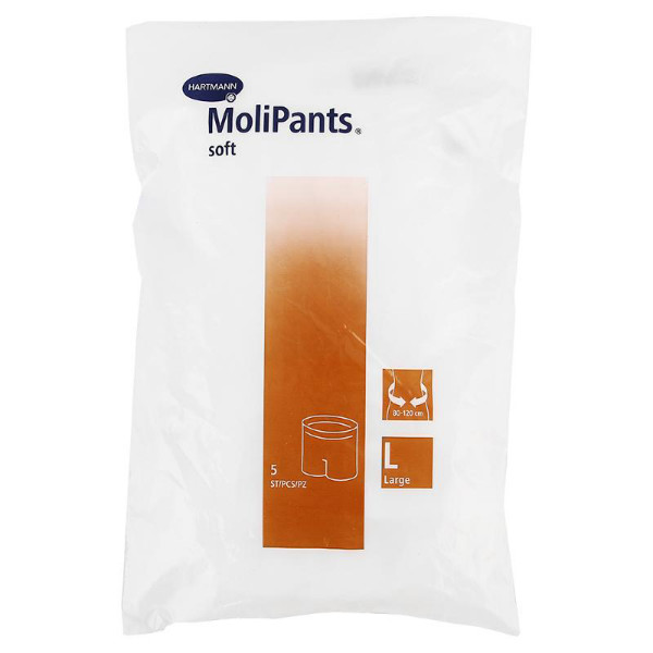 МолиПанц Софт (MoliPants Soft) штанишки д/фиксации прокладок р.L №5