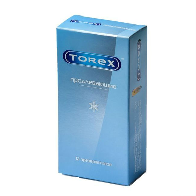 Торекс (Torex) презервативы №12 продлев половой акт