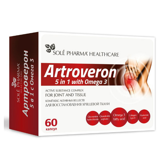Артроверон 5в1 капс №60 Sole Pharmaceuticals