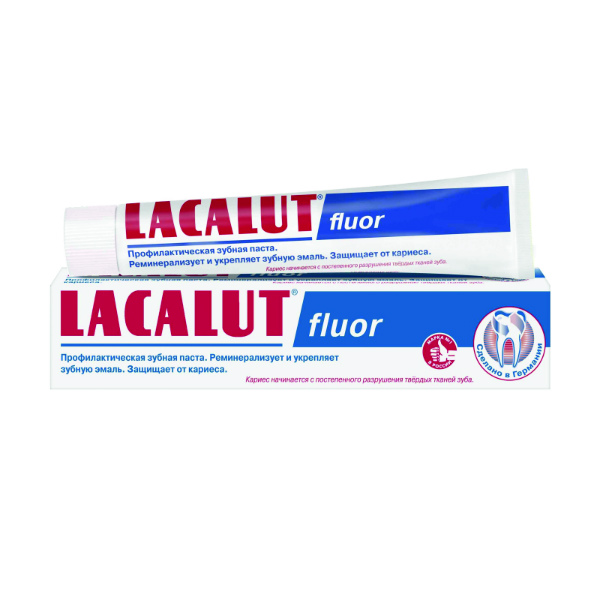Лакалют (Lacalut) Fluor з/паста 75мл