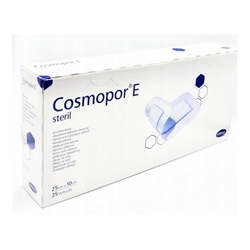 Cosmopor E steril 25x10см 25шт самоклеящаяся послеоперационная повязка 901036