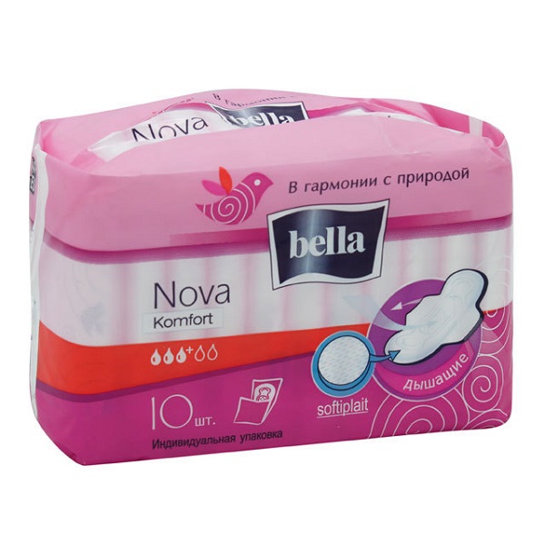 Белла (Bella) Classic Nova Comfort softiplait прокладки гигиен №10