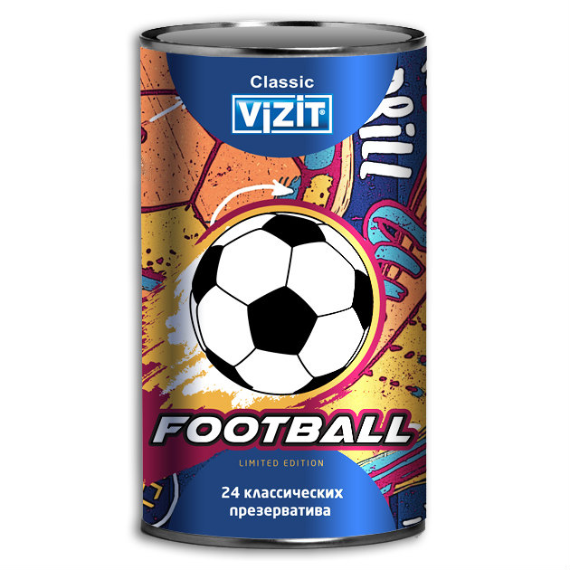 Визит (VIZIT) Classic Football презервативы №24 классические
