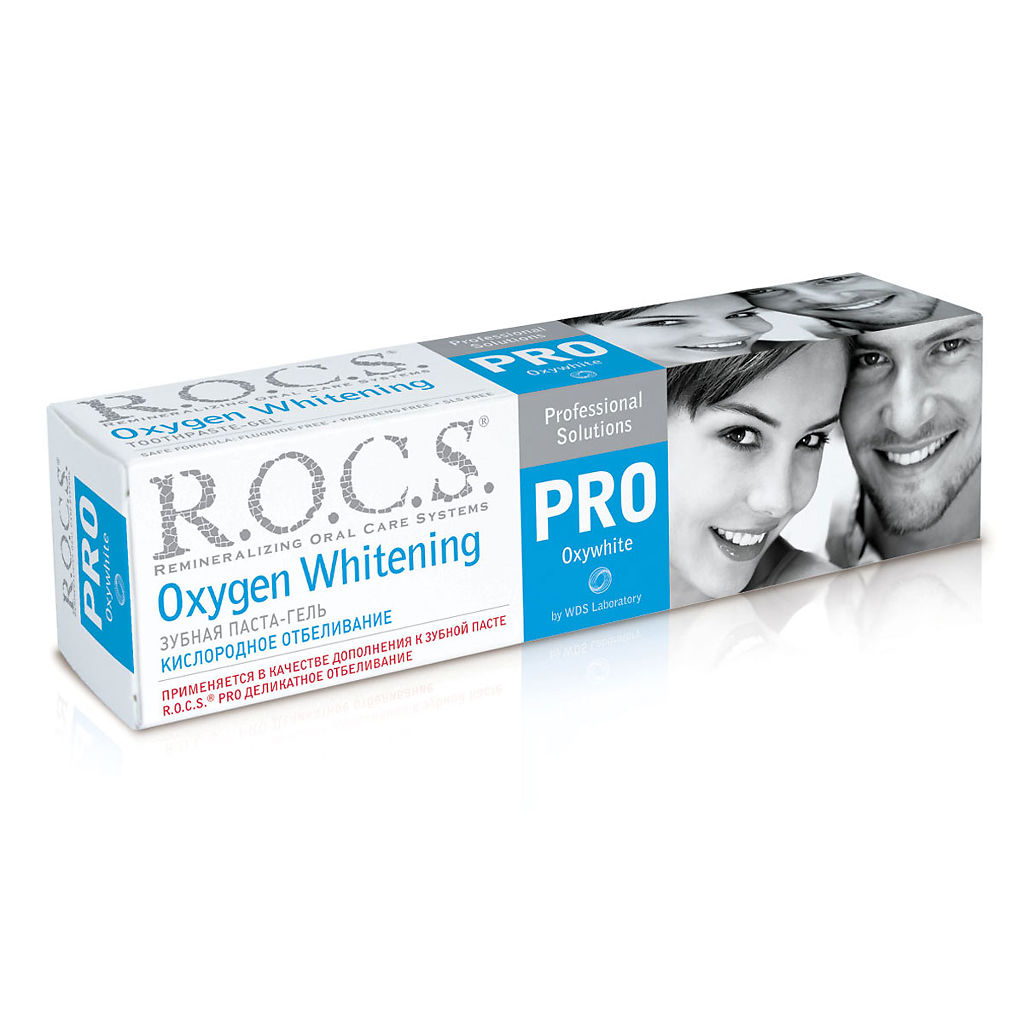 Рокс (R.O.C.S.) PRO Oxygen Whitening з/паста 60г кислородное отбеливание