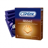 Контекс (Contex) Ribbed презервативы №3 с ребрами