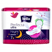 Белла (Bella) Perfecta Ultra Night silky drai прокладки гигиен №7