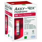 Акку Чек (Accu-Chek) Performa Тест-полоски д/глюкометра №50